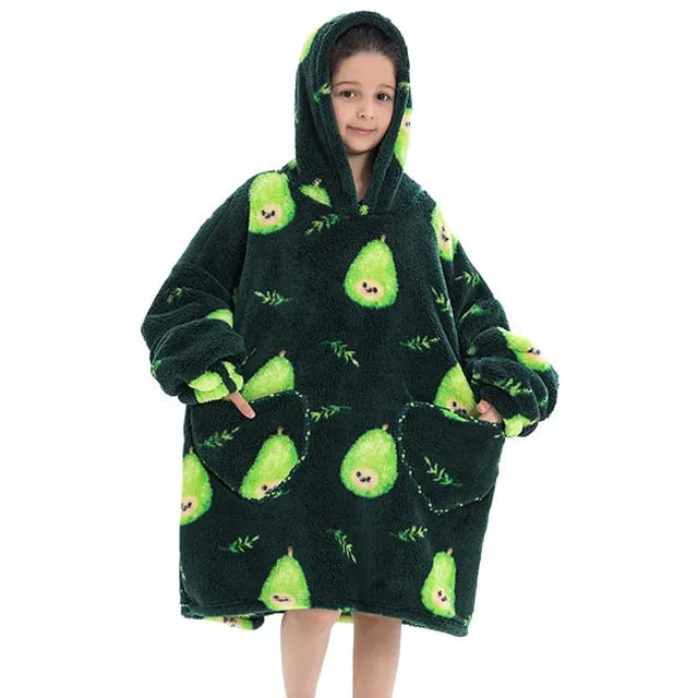 Oversized Family Matching Hoodie