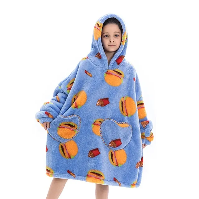 Oversized Family Matching Hoodie