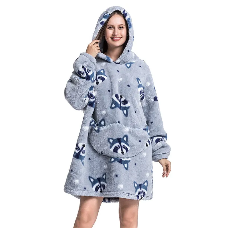 Oversized Family Matching Hoodie