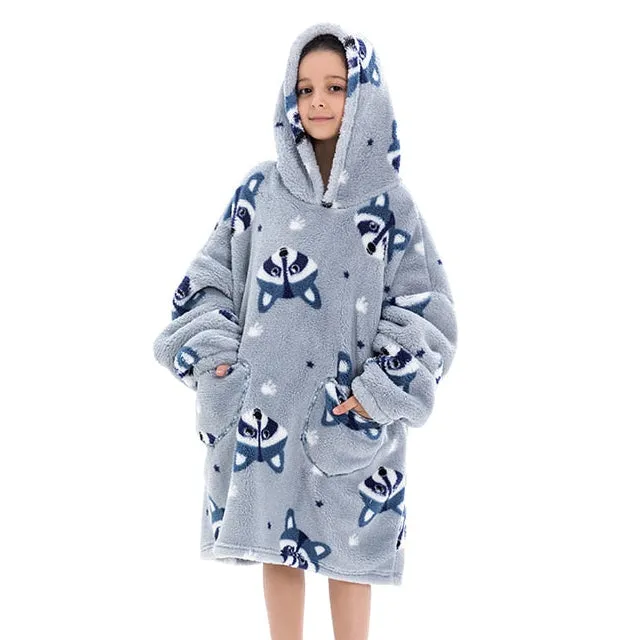 Oversized Family Matching Hoodie