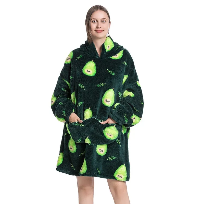Oversized Family Matching Hoodie