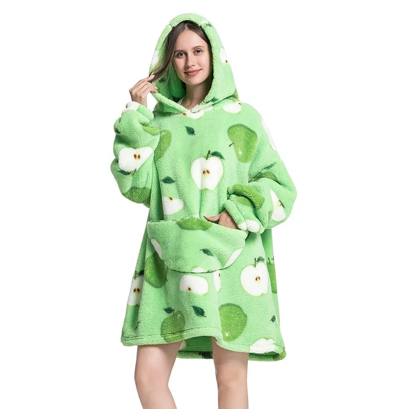 Oversized Family Matching Hoodie