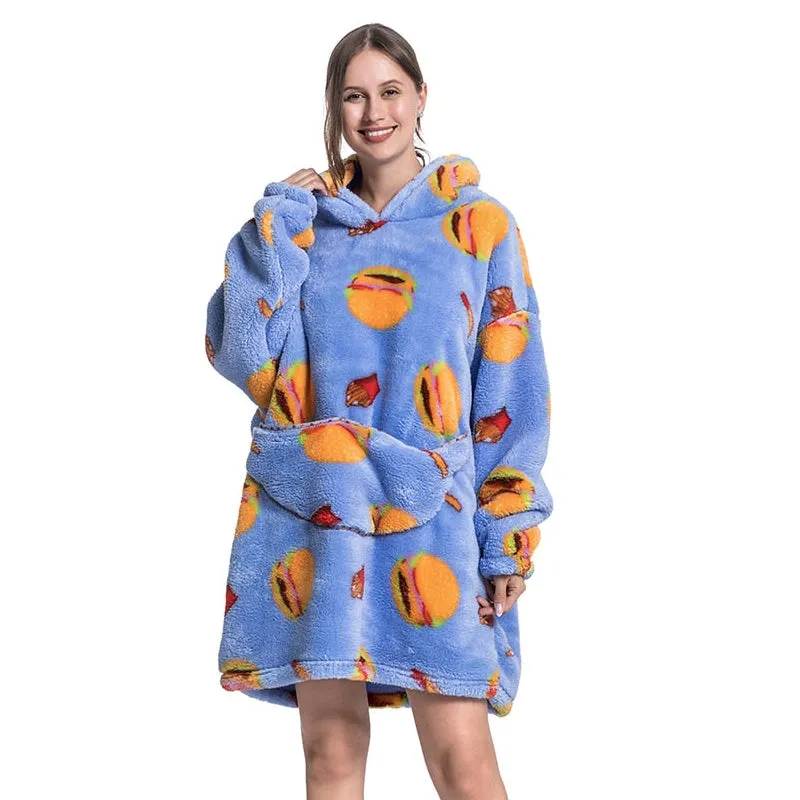 Oversized Family Matching Hoodie