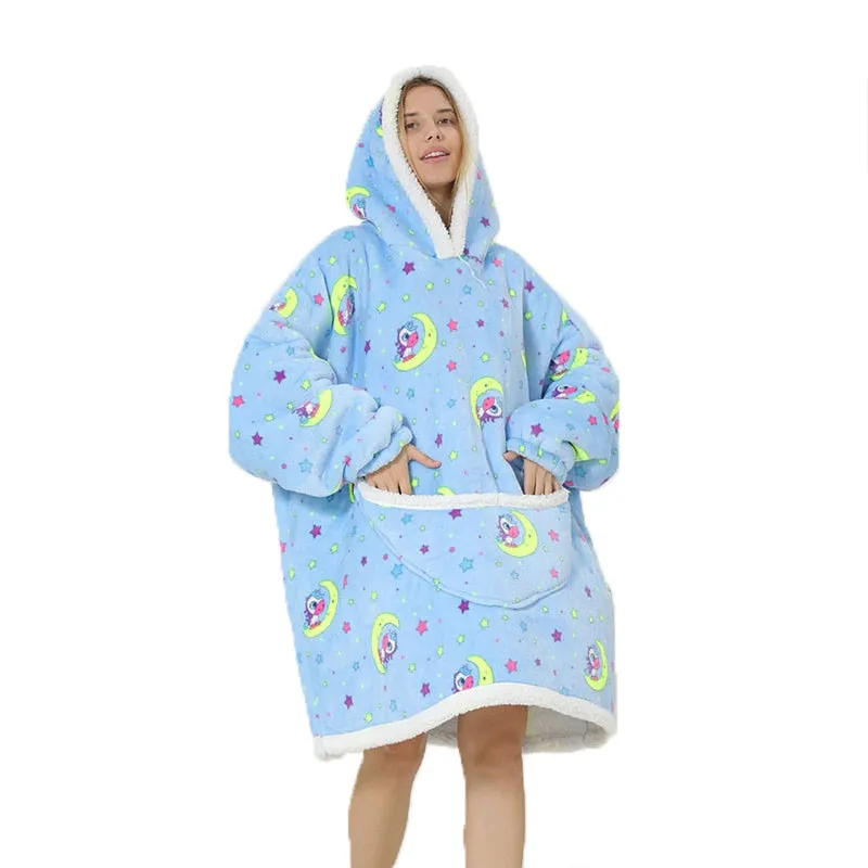 Oversized Family Matching Hoodie
