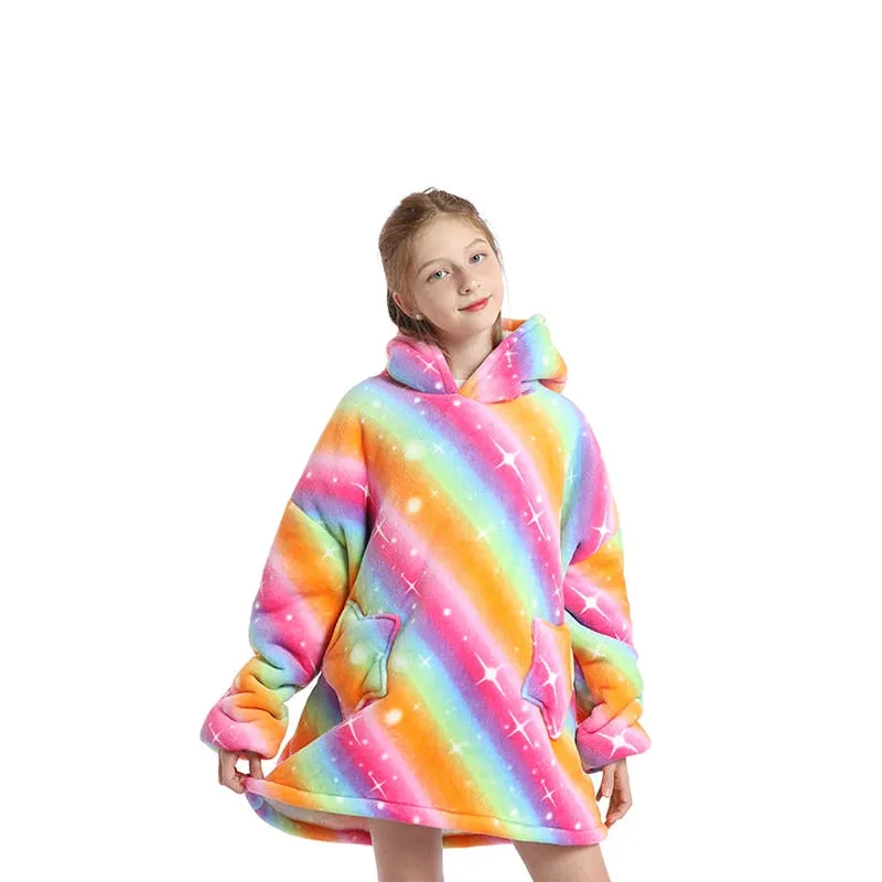 Oversized Family Matching Hoodie