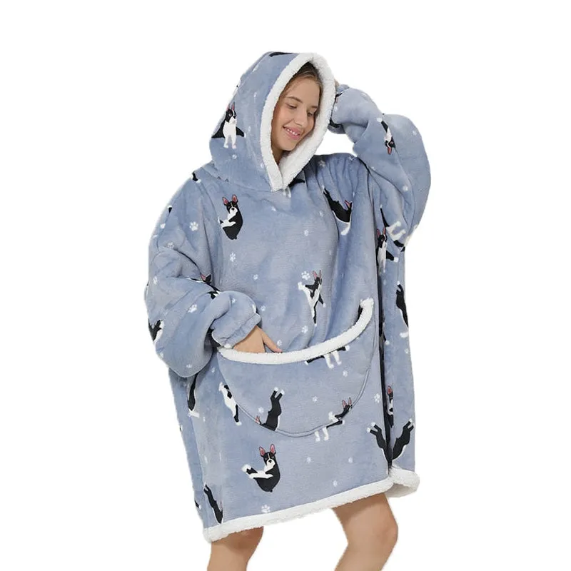 Oversized Family Matching Hoodie
