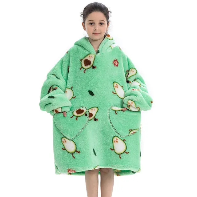Oversized Family Matching Hoodie