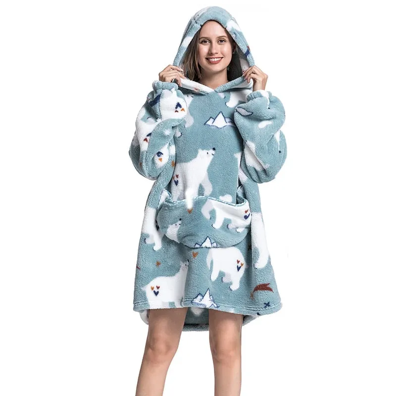 Oversized Family Matching Hoodie