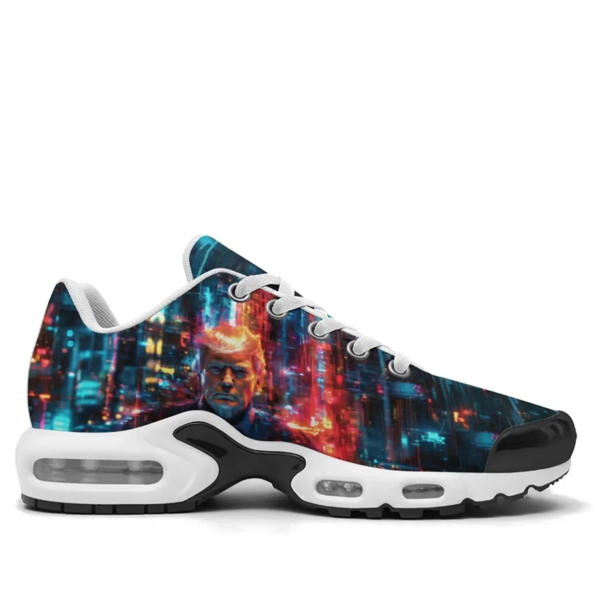 Personalized Trump Sneakers, Custom Mesh TN Breathable Shoes, Pattriotic and Stylish Shoes