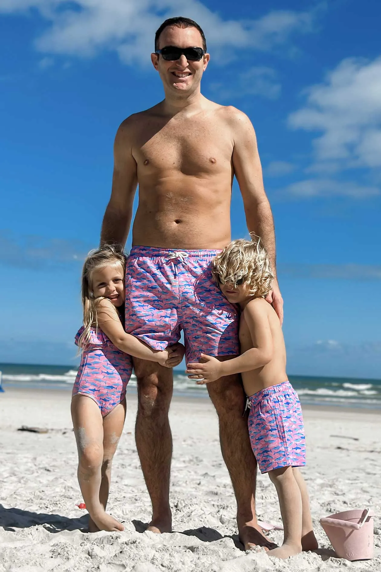 Pink Shark - Matching family
