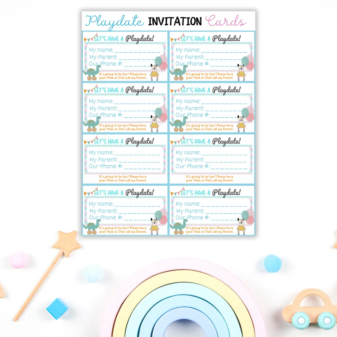 Playdate Cards