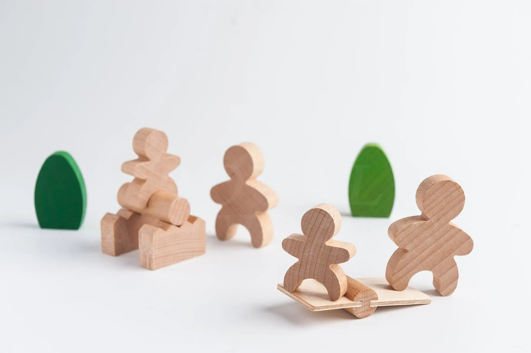 PlayMe Family Domino Expansion Pack - Seesaw Set