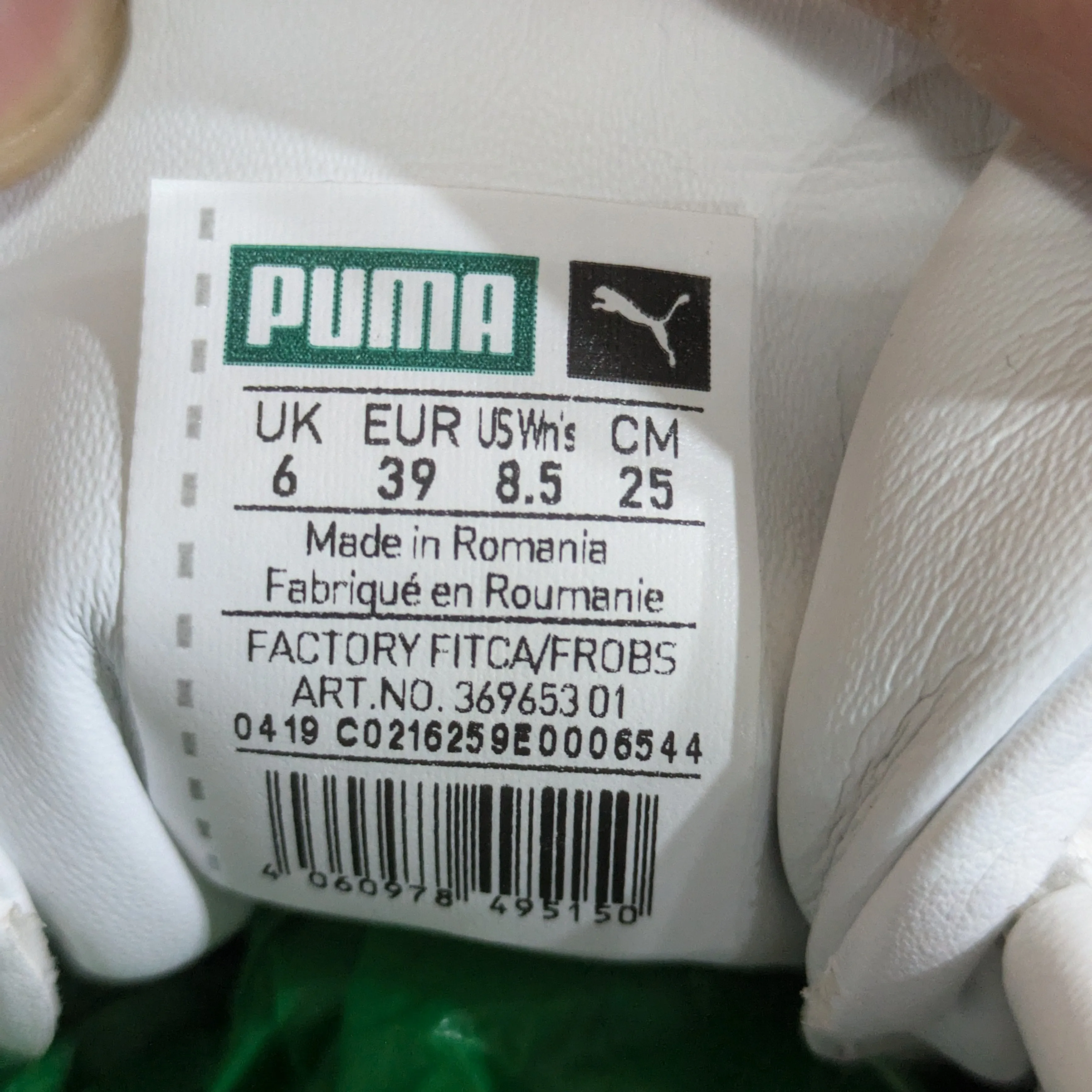 Puma Cali Court Leather Women's Sneakers Size UK 6 / EU 39 / US 8.5