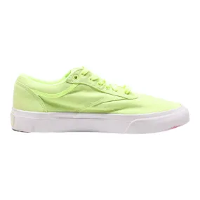 REEBOK Low Top Trainers Green Canvas Womens UK 5
