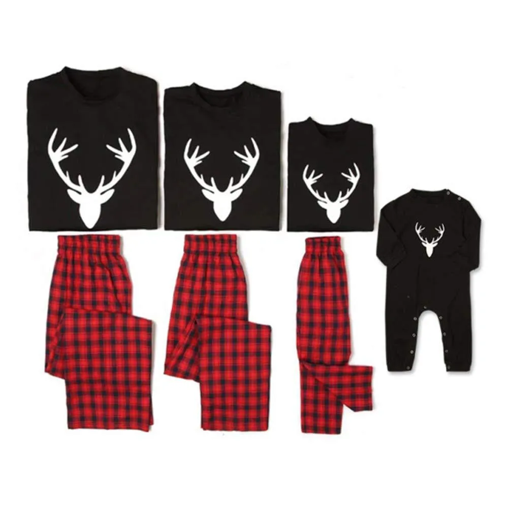 Reindeer Suits Family Matching Pajama Set