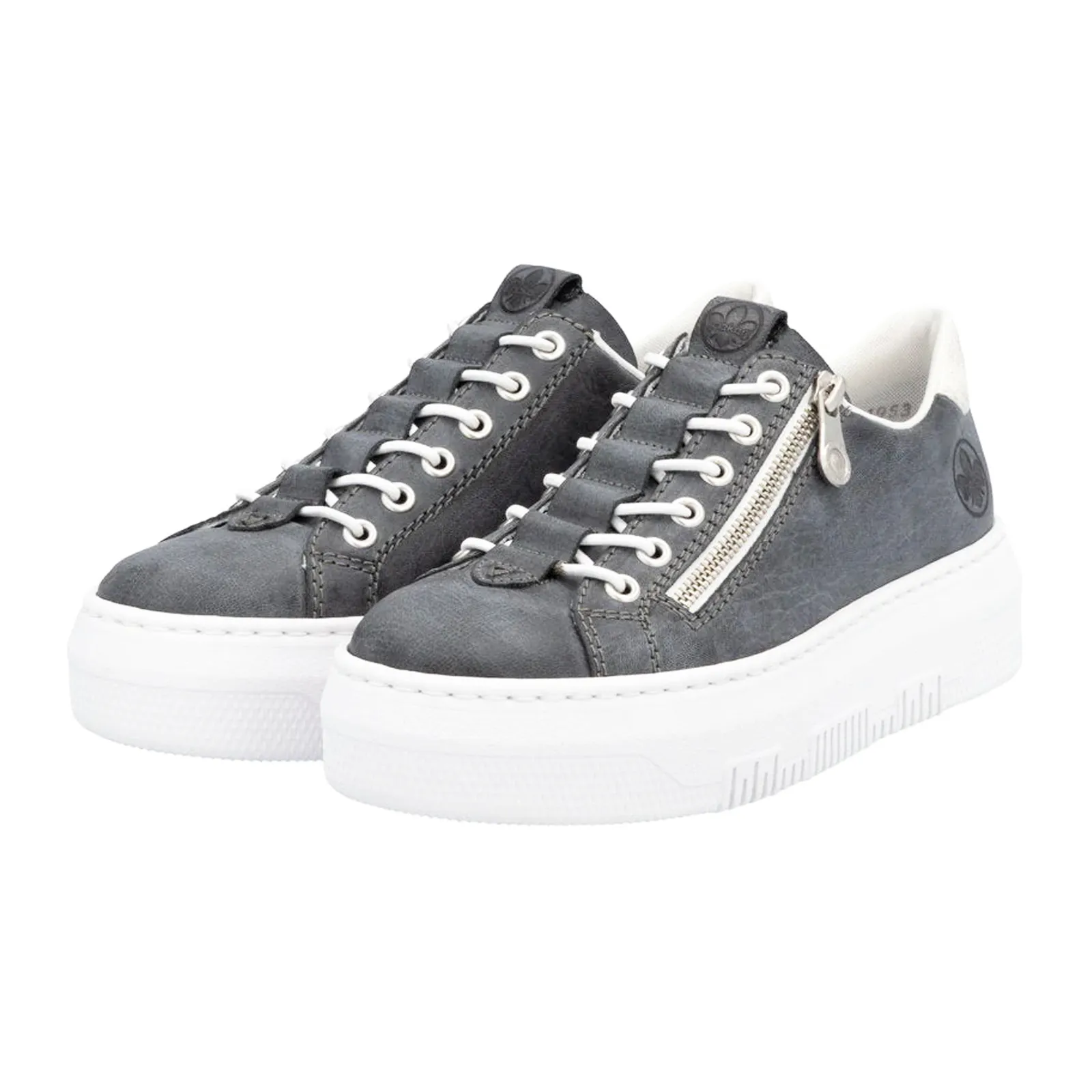 Rieker M1953 Enya Sneaker (Women) - Atlantic/Beige Gold