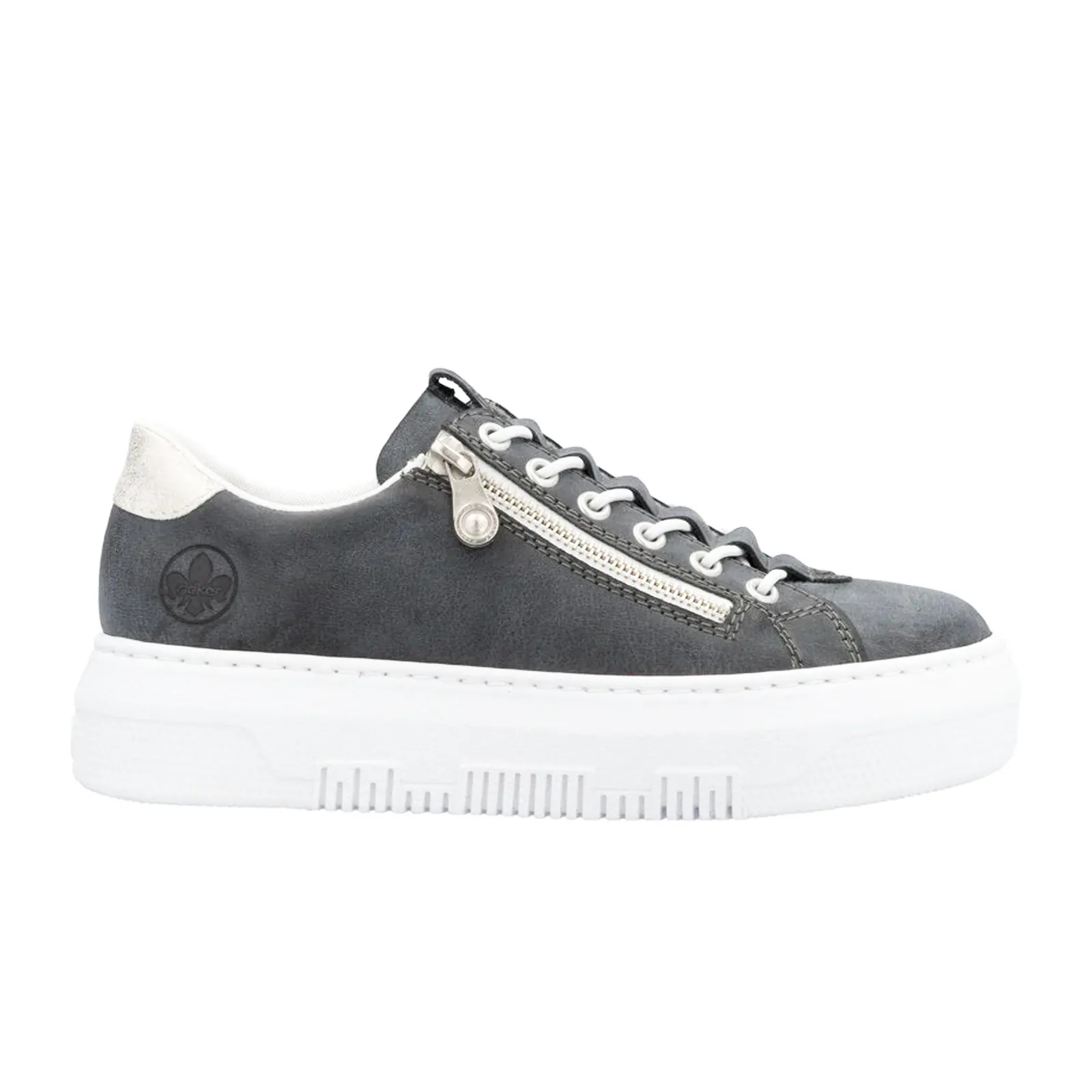 Rieker M1953 Enya Sneaker (Women) - Atlantic/Beige Gold