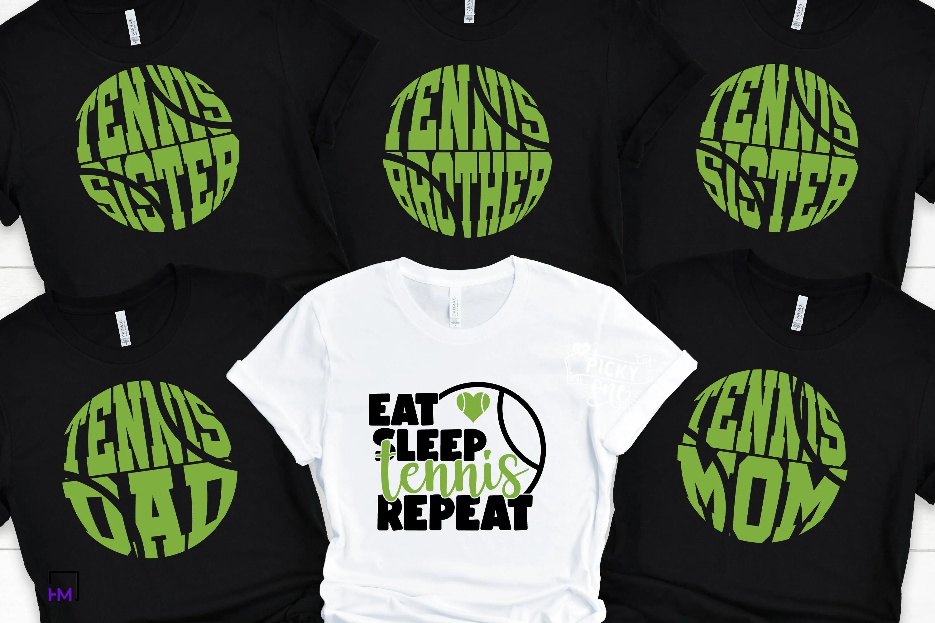 Tennis Family Matching Shirts