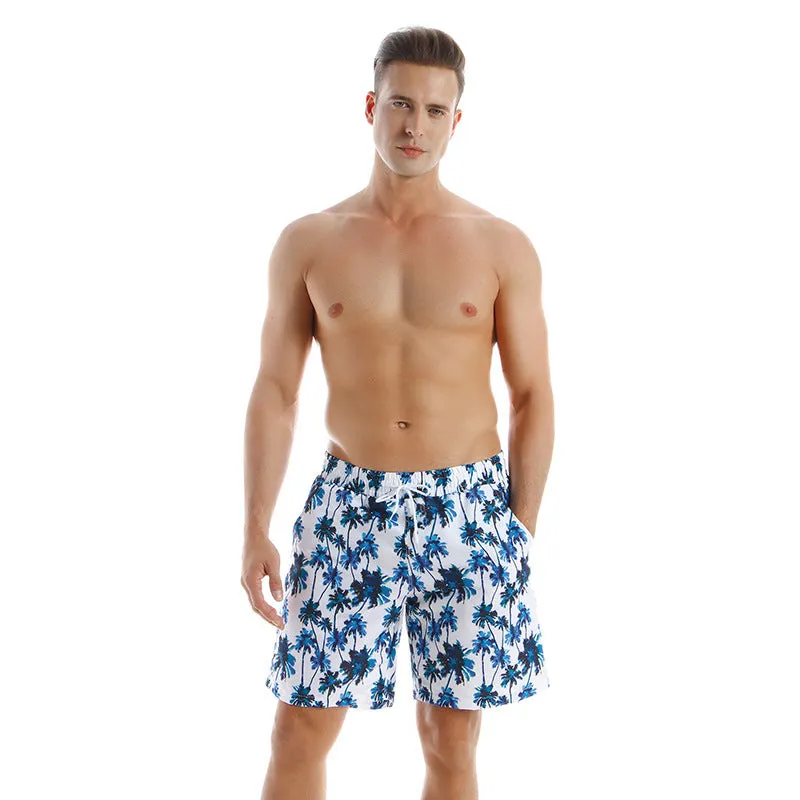 Wholesale Men's Beach Shorts Polyester Parent-child Swimwear