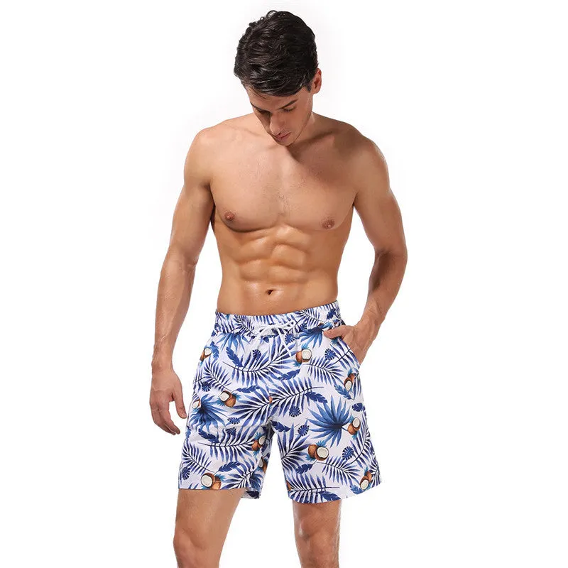Wholesale Men's Beach Shorts Polyester Parent-child Swimwear
