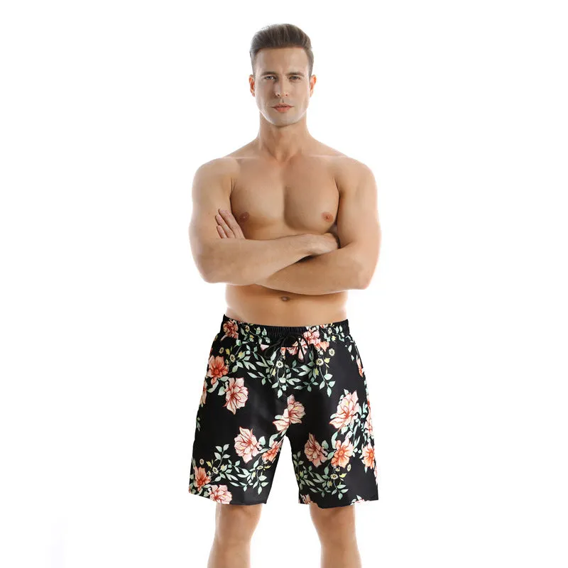 Wholesale Men's Beach Shorts Polyester Parent-child Swimwear