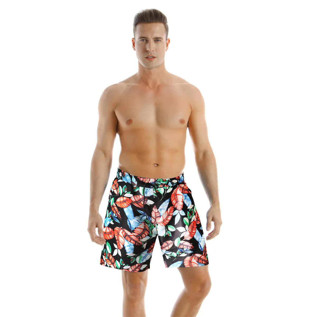 Wholesale Men's Beach Shorts Polyester Parent-child Swimwear