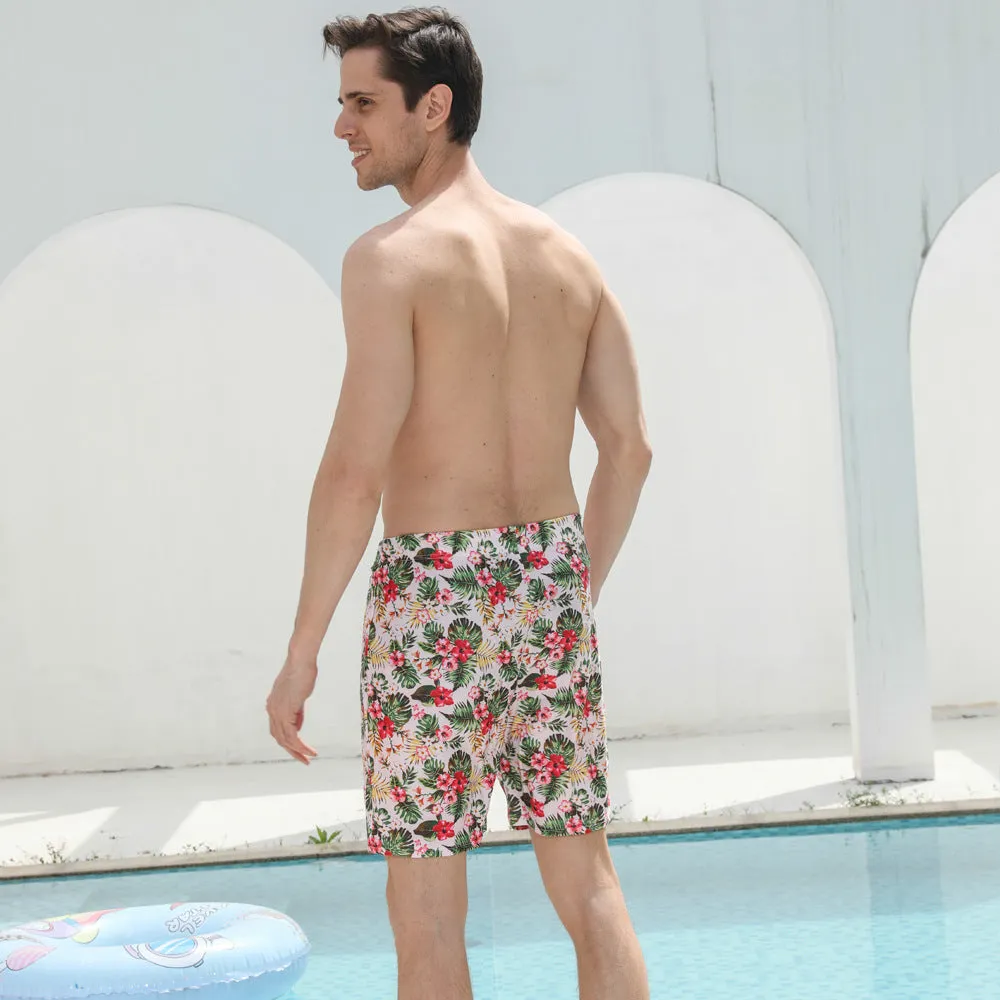 Wholesale Polyester Flowers Parent-child one-piece Swimwear